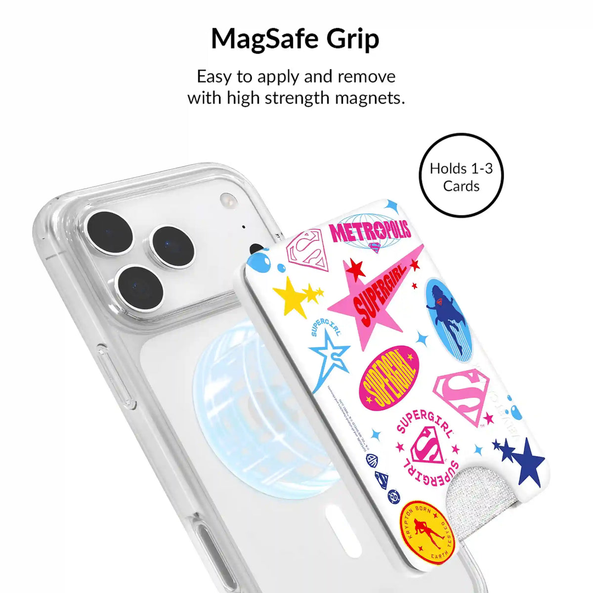 Supergirl Krypto Glitter iPhone Bundle Set