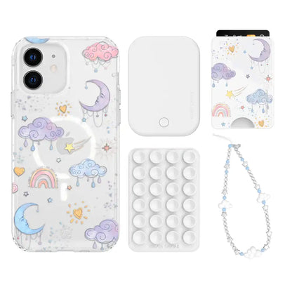 Sweet Dreams Frosted iPhone Bundle Set - Wallet