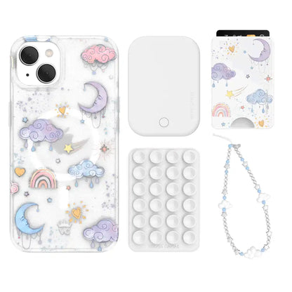 Sweet Dreams Frosted iPhone Bundle Set - Wallet