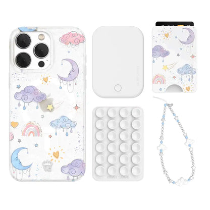 Sweet Dreams Frosted iPhone Bundle Set - Wallet