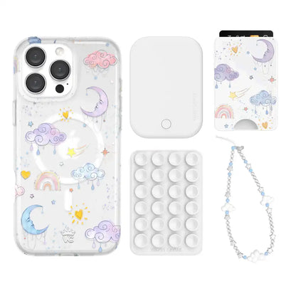 Sweet Dreams Frosted iPhone Bundle Set - Wallet