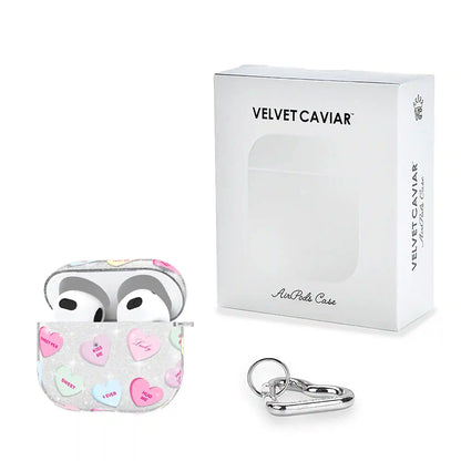 Sweet Hearts Glitter AirPod Case