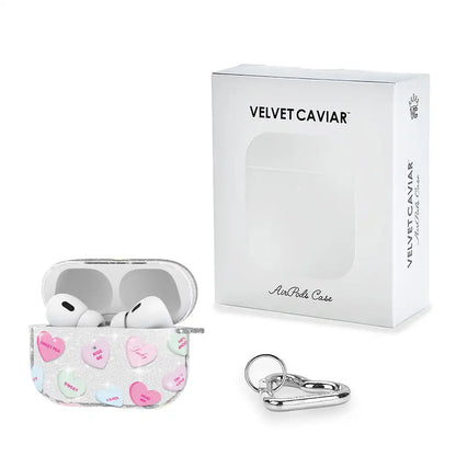 Sweet Hearts Glitter AirPod Case
