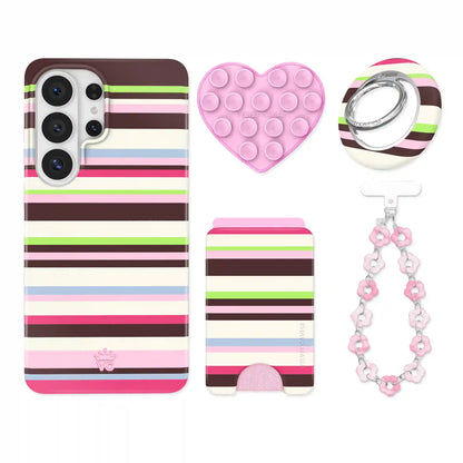 Sweet Treat Stripes Samsung Bundle Set