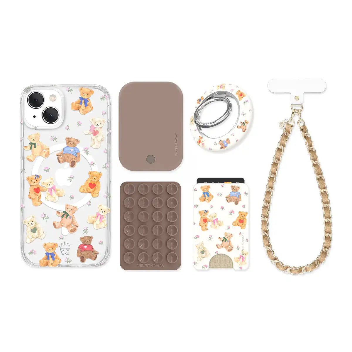 Teddy Bear iPhone Bundle Set
