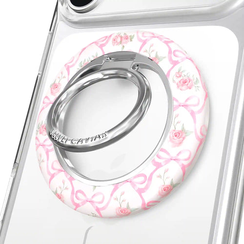 Lovely Pink Bows MagSafe Grip Ring