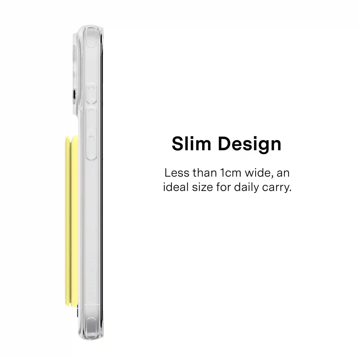 Butter Yellow MagSafe Wallet