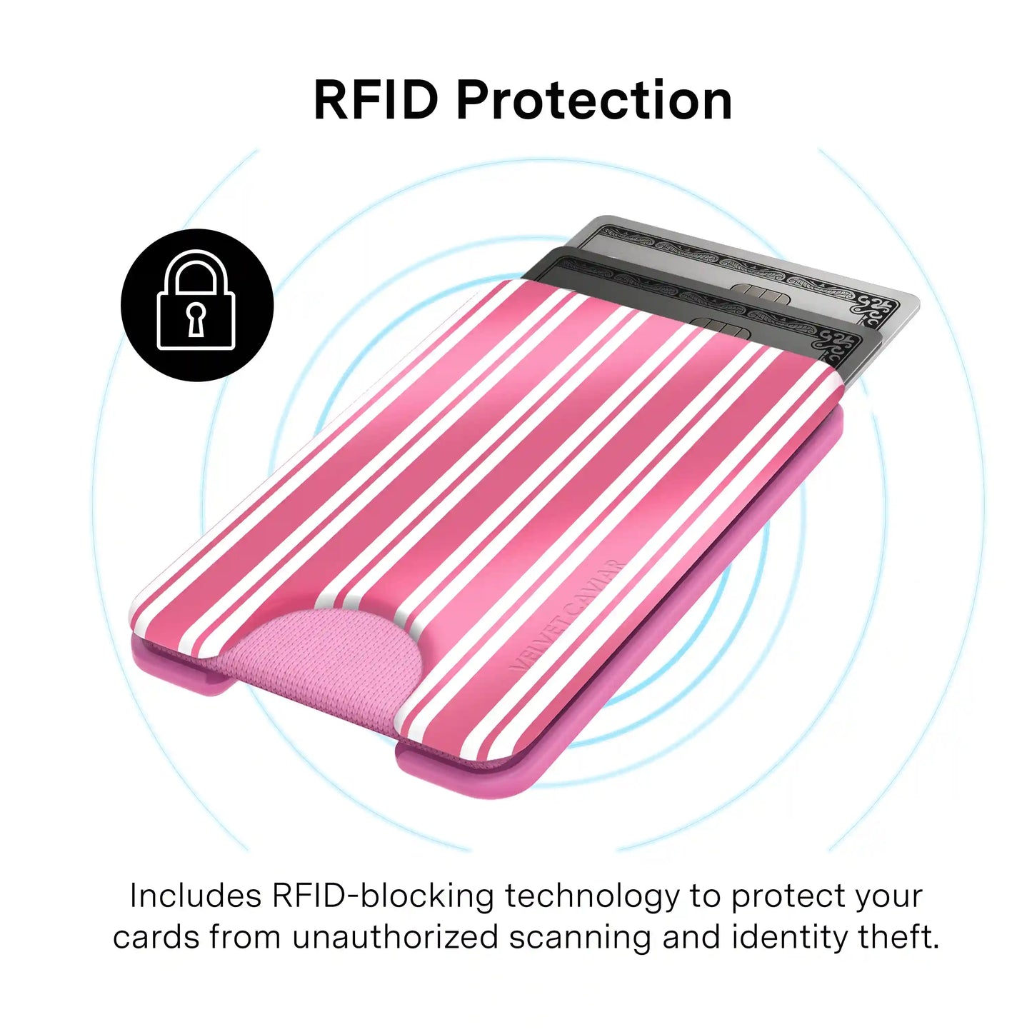 Candy Cane Stripes MagSafe Wallet