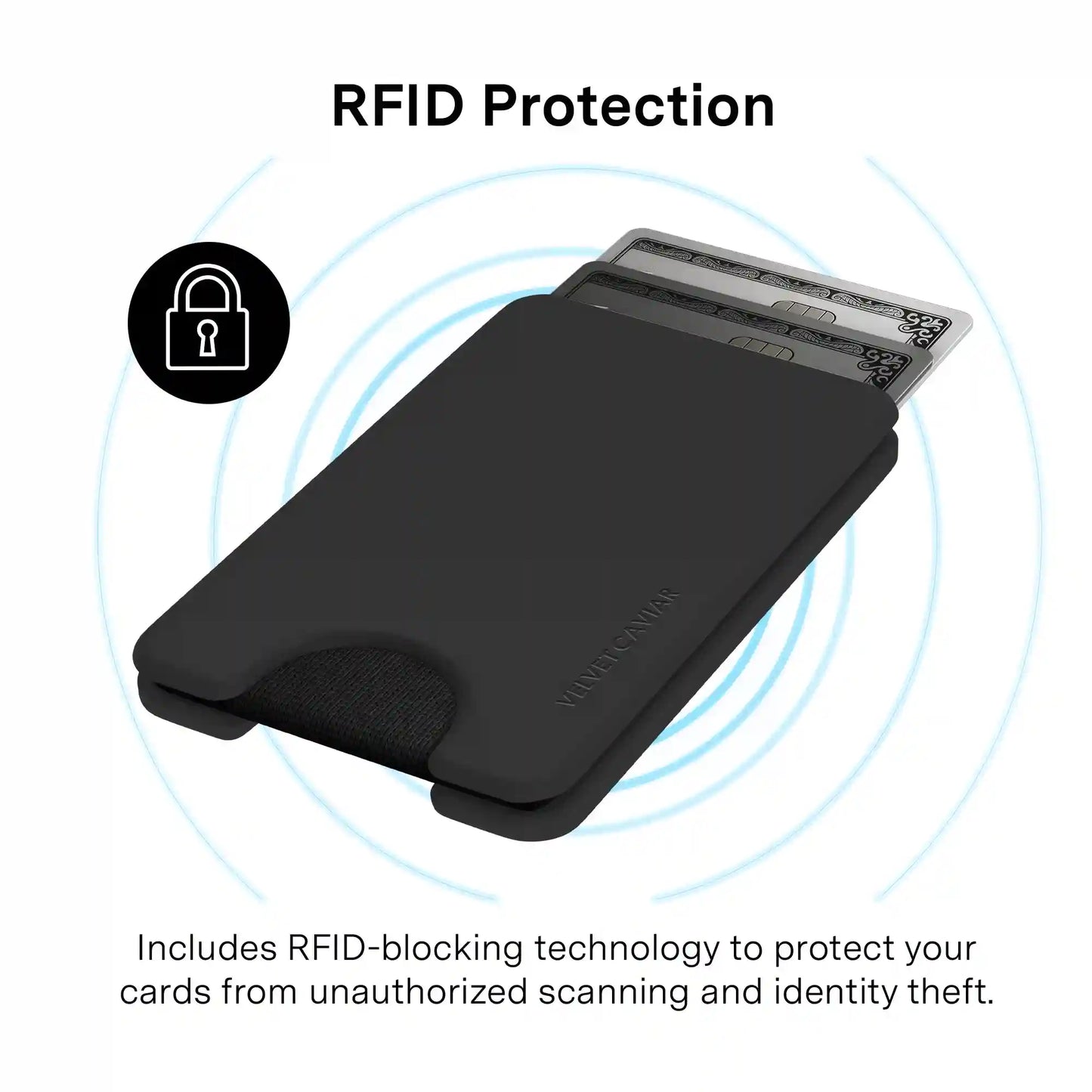 Just Black MagSafe Wallet