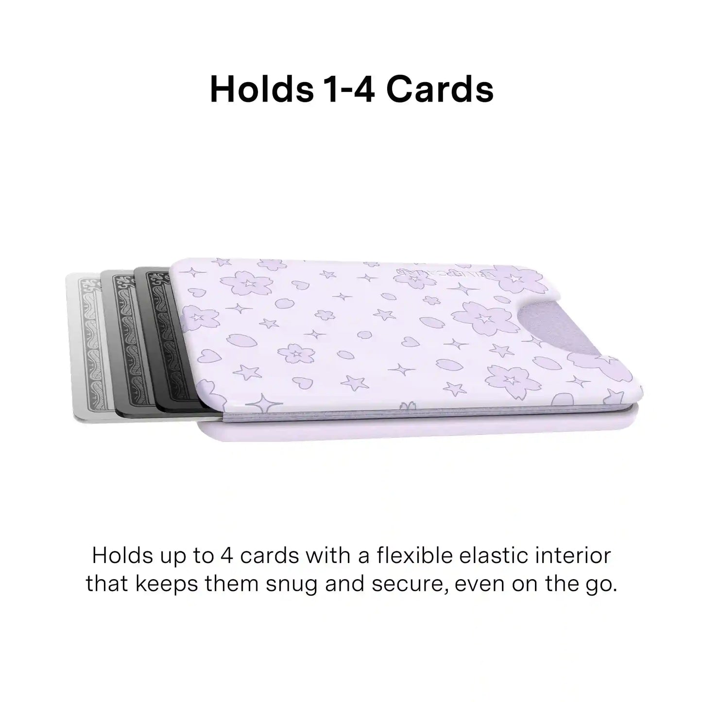 Lavender Cherry Blossom MagSafe Wallet