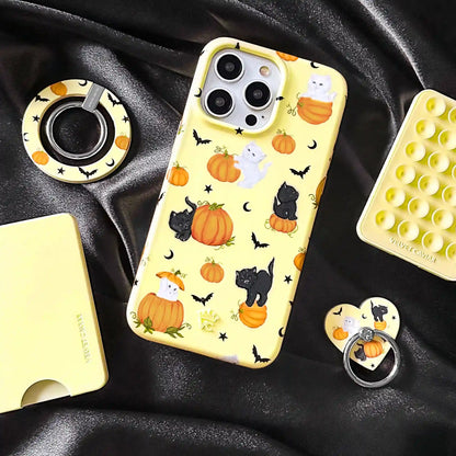 Purrfect Pumpkins MagSafe Grip Ring