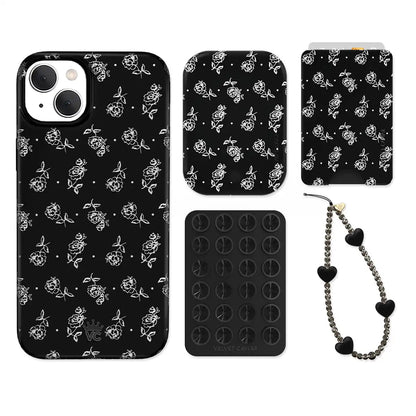Vintage Roses iPhone Bundle Set - Wallet