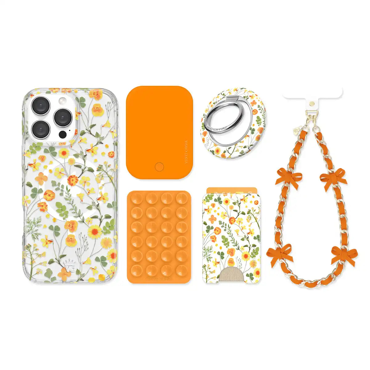Whimsical Floral iPhone Bundle Set