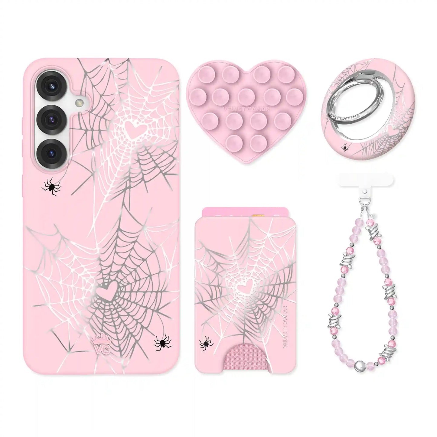 Widow’s Web Chrome Samsung Bundle Set