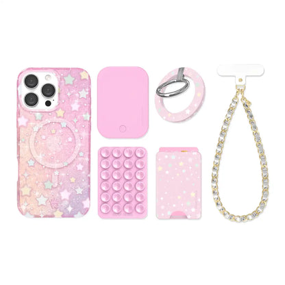 Falling Star Glitter iPhone Bundle Set