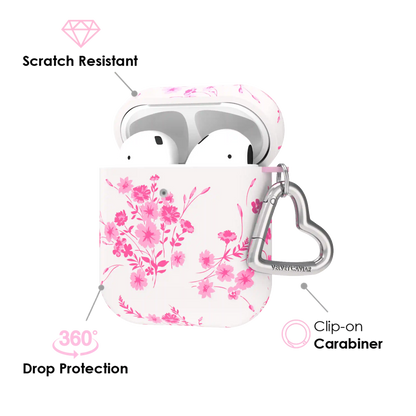 French Rose Floral AirPod Case