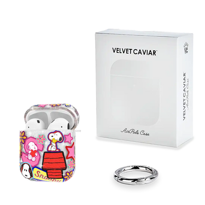 Snoopy Patchwork Glitter AirPod Case