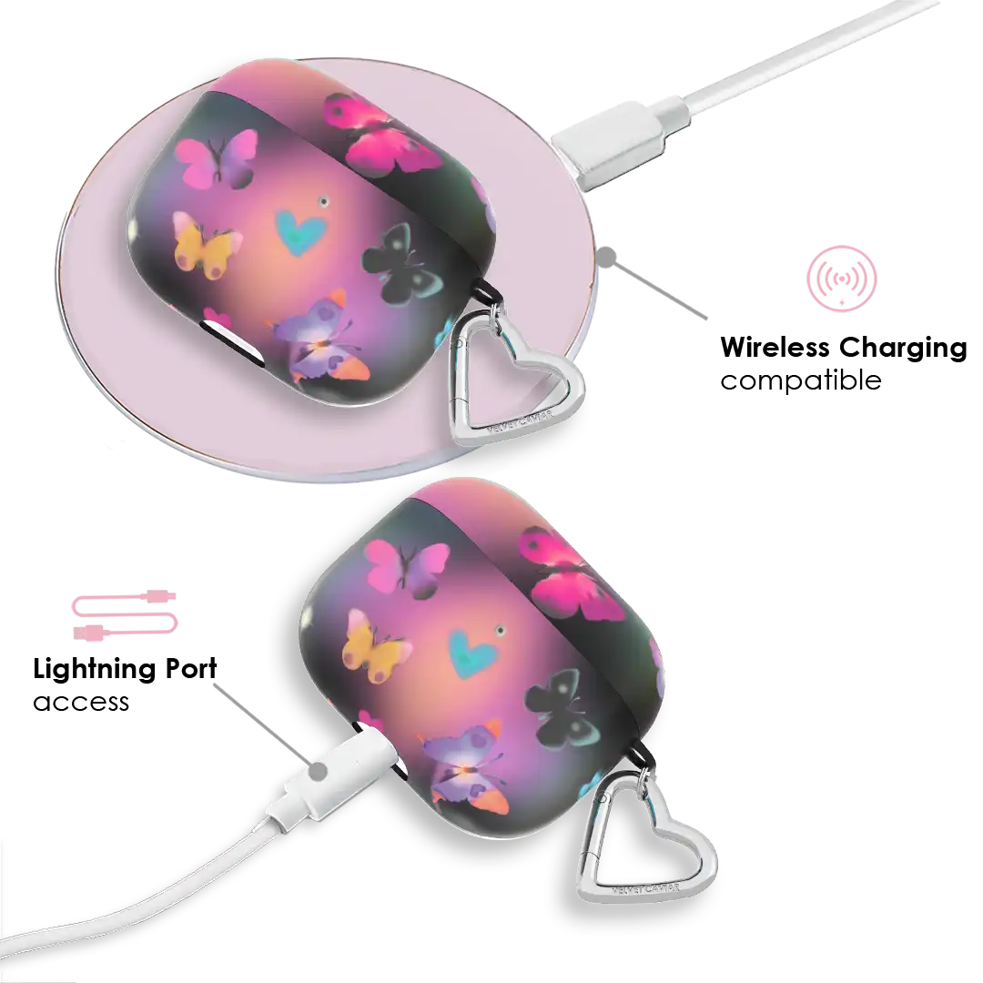 Aurora Butterfly AirPod Case