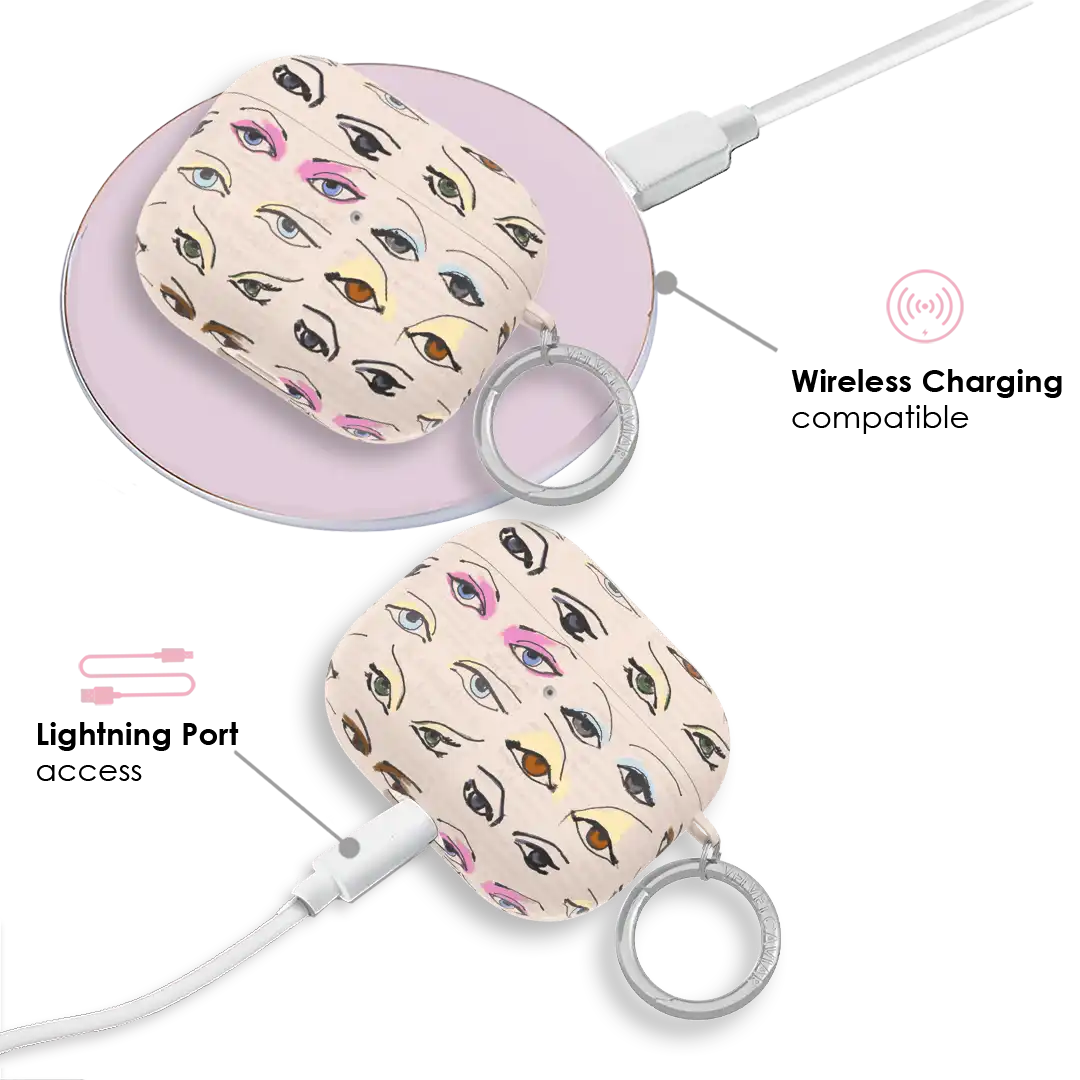 Siren Eyes AirPod Case