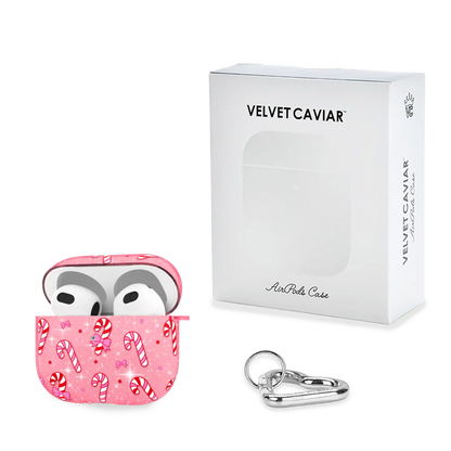 Pink Peppermint Princess AirPod Case