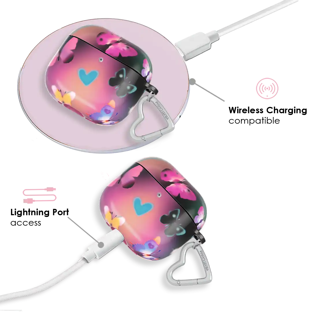 Aurora Butterfly AirPod Case