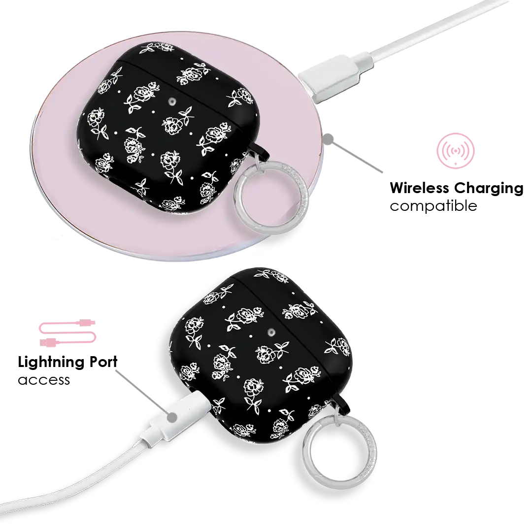 Vintage Roses AirPod Case