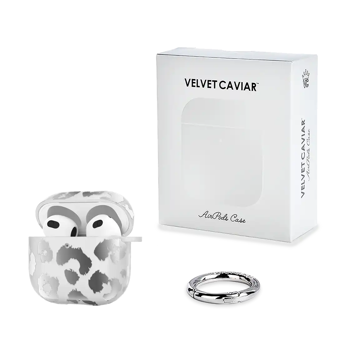 Chrome Leopard AirPod Case