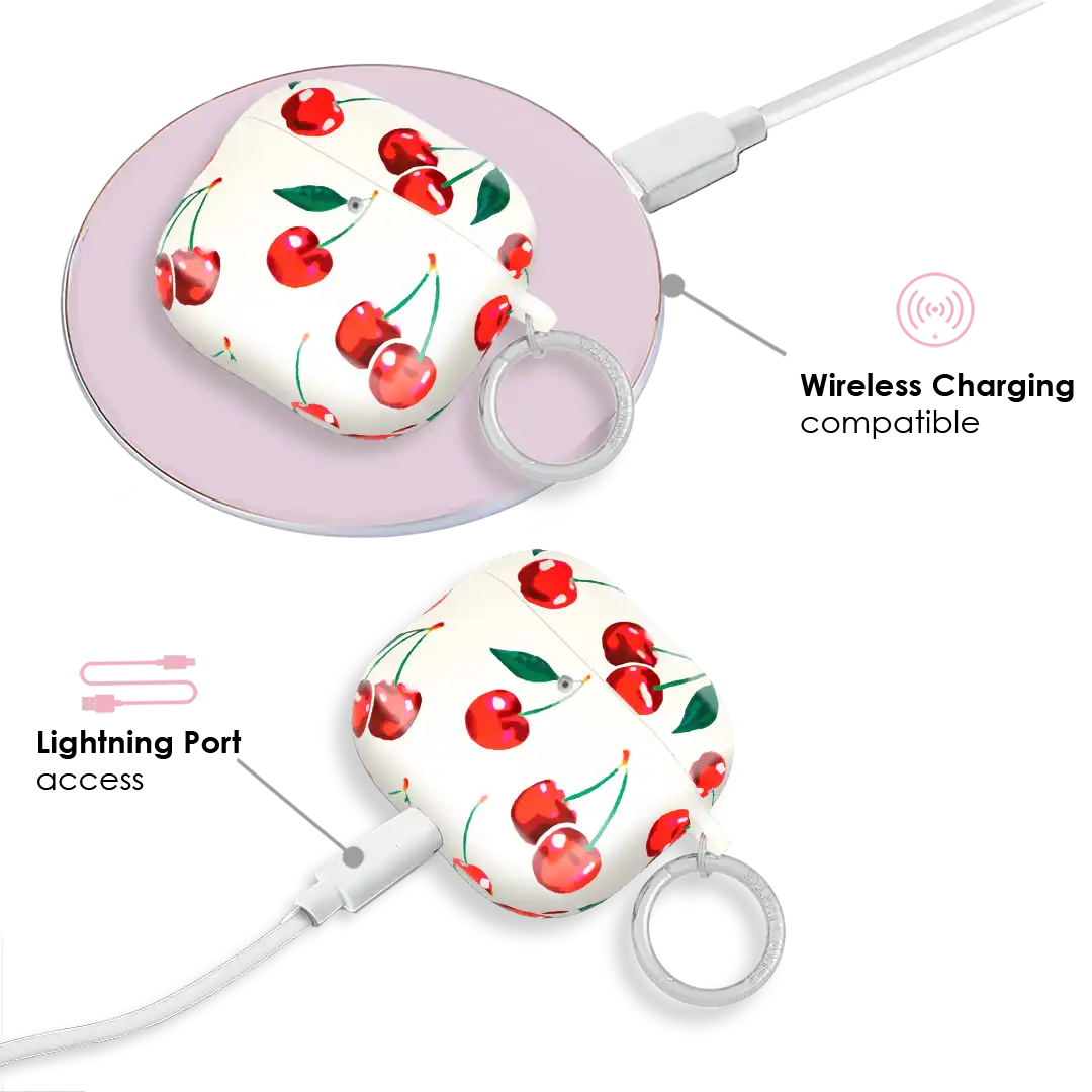 Mon Cheri Cherry AirPod Case