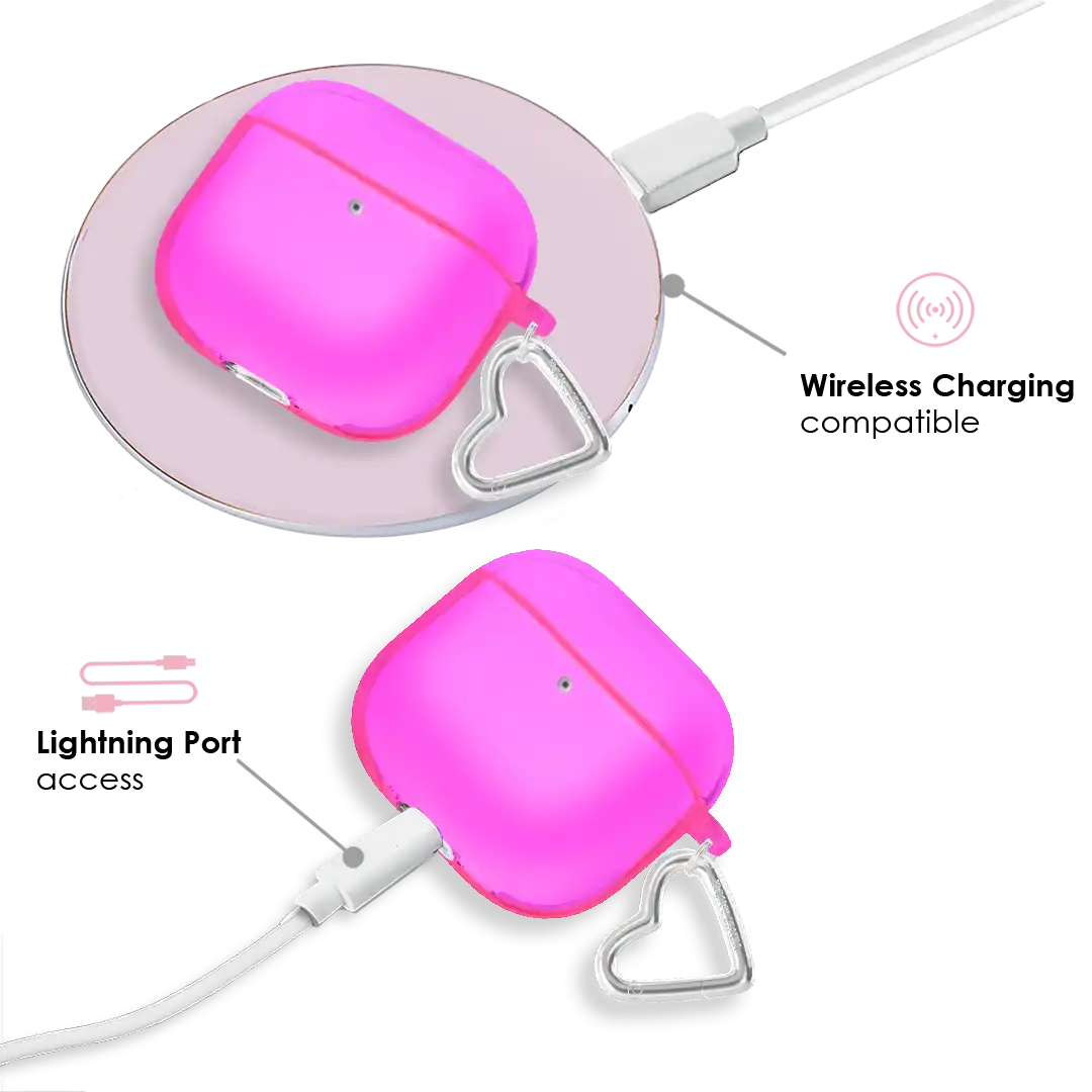 Neon Pink AirPod Case
