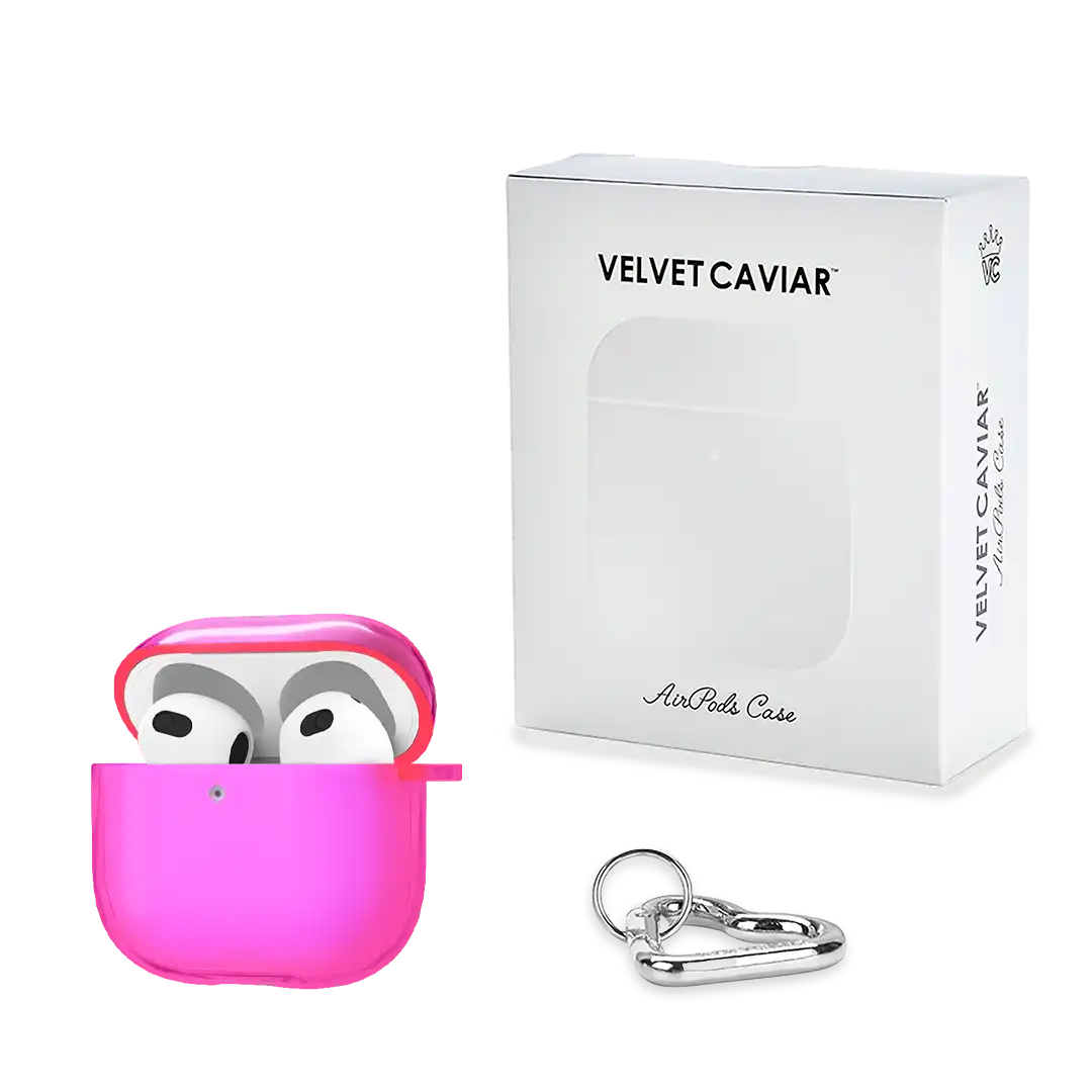 Neon Pink AirPod Case