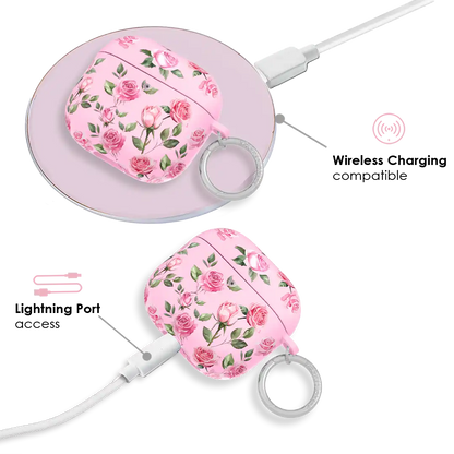 Baby Pink Roses AirPod Case