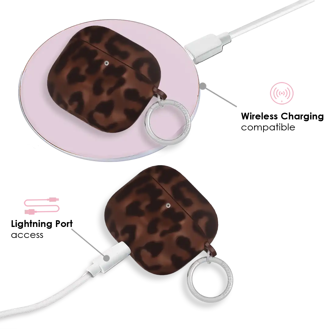It Girl Leopard AirPod Case