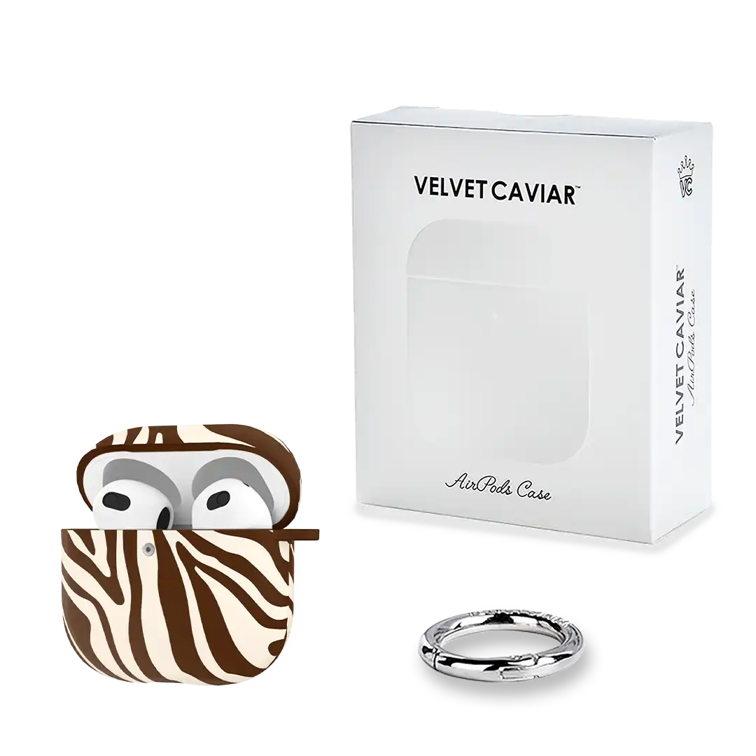 Coco Zebra AirPod Case