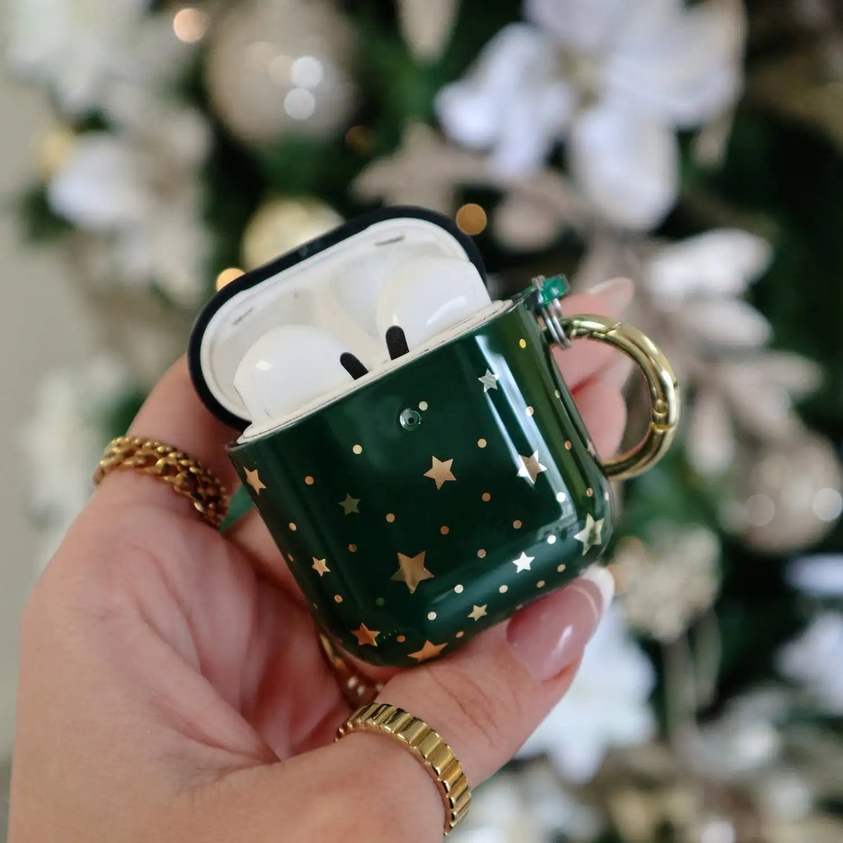 Evergreen Stars AirPod Case