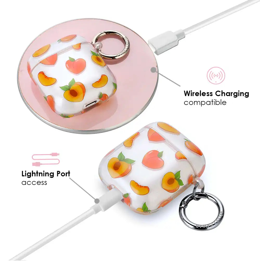 Peachy Airpods Case