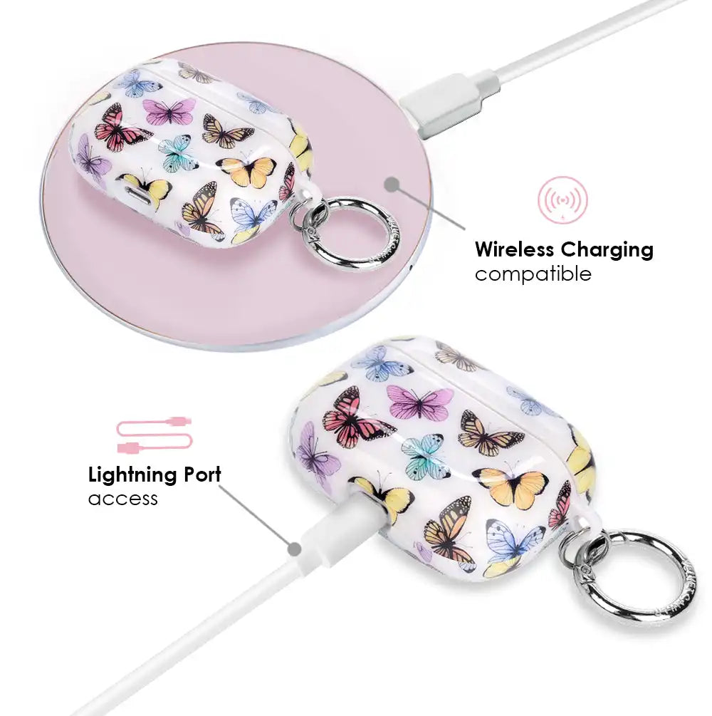 Give Me Butterflies AirPod Case