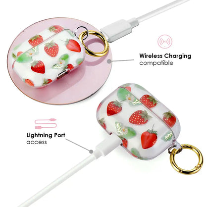 Strawberry Airpods Case