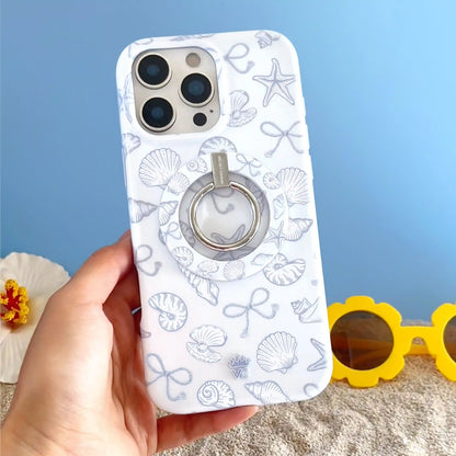 Coastal Seashells MagSafe Grip Ring