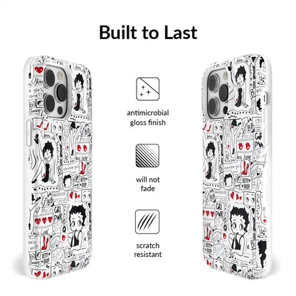 Betty Boop Girl Power iPhone Case