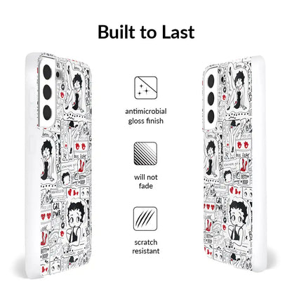 Betty Boop Girl Power Samsung Case
