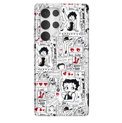 Betty Boop Girl Power Samsung Case