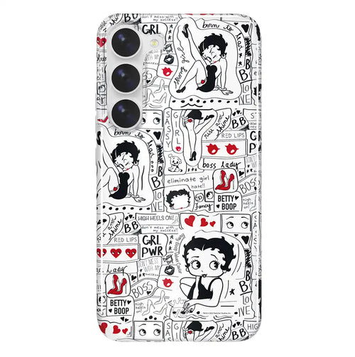 Betty Boop Girl Power Samsung Case