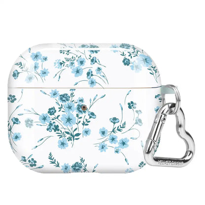 French Blue Floral AirPod Case