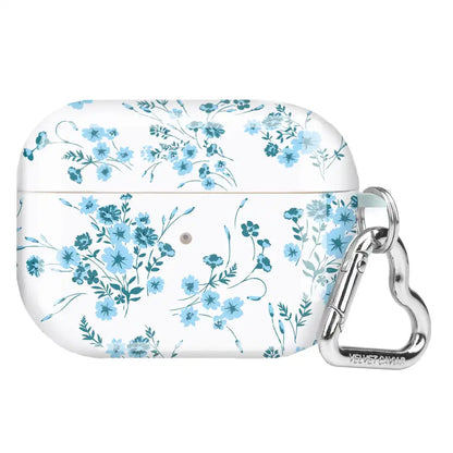 French Blue Floral AirPod Case