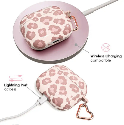 Blush Leopard AirPod Case