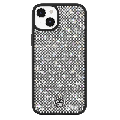 Black Caviar Crystals iPhone Case