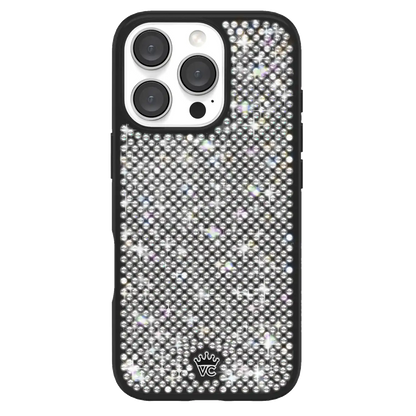 Black Caviar Crystals iPhone Case
