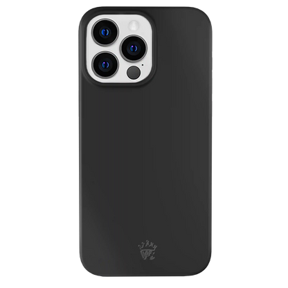 Just Black iPhone Case