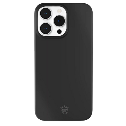 Just Black iPhone Case