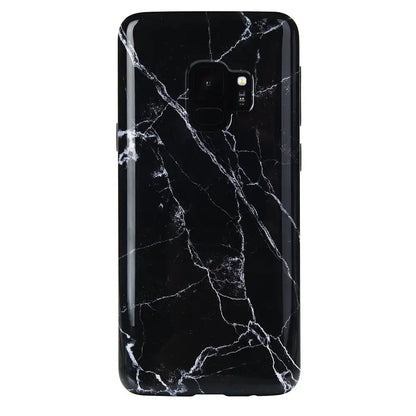 Black Marble Samsung Case